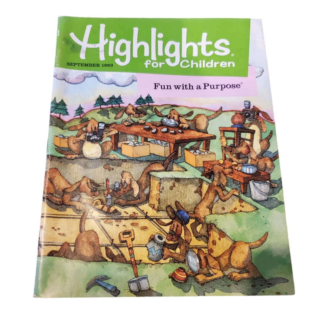Vintage Highlights for children book September 1993